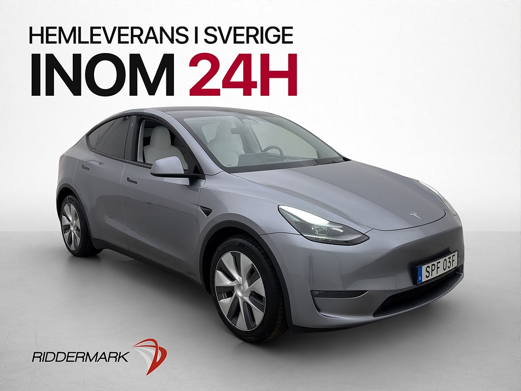 Tesla Model Y Long Range AWD MOMS Drag AP Pano Värmare 360°