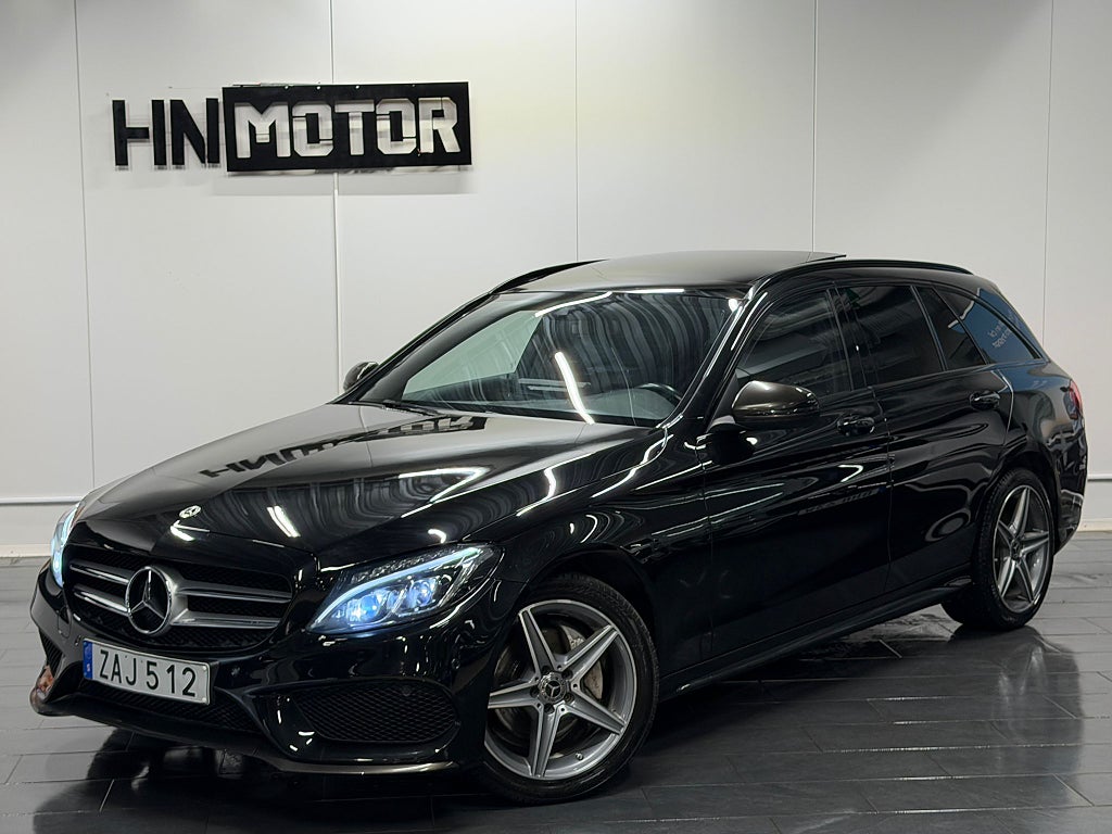 Mercedes-Benz C 220 T d 4MATIC Aut AMG Line |PANO|BURMESTER|NAVI|BKam|
