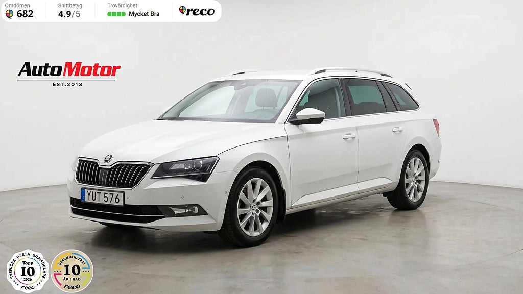 Skoda Superb Kombi 2.0 TDI Business Edition 150hk Nybytt kamrem/