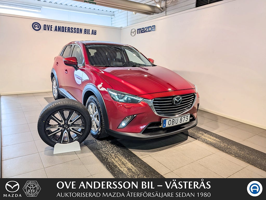 Mazda CX-3 2.0 Skyactiv-G AWD Optimum (150) Dragkrok|BOSE|Fullserv