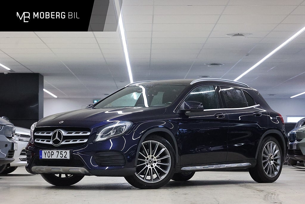 Mercedes-Benz GLA 220 d 4M 177hk Helg på Moberg! AMG Line Pano Navi Alcantara