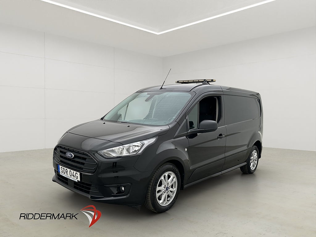 Ford Transit Connect LWB Värm Drag Kamera V-Inr CARPLAY Moms