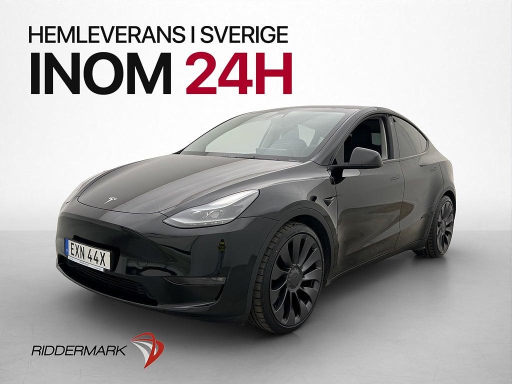 Tesla Model Y Performance AWD Dragkrok Autopilot MOMS