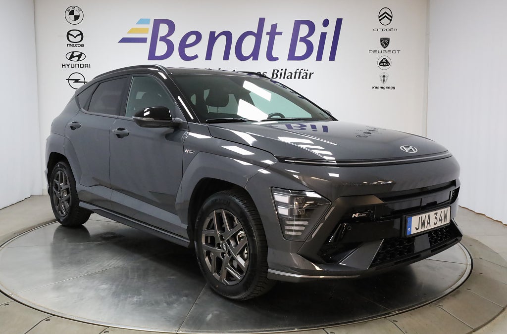 Hyundai Kona Hybrid 1.6 GDi DCT N-Line | 360°-kamera | 2,99% Ränta