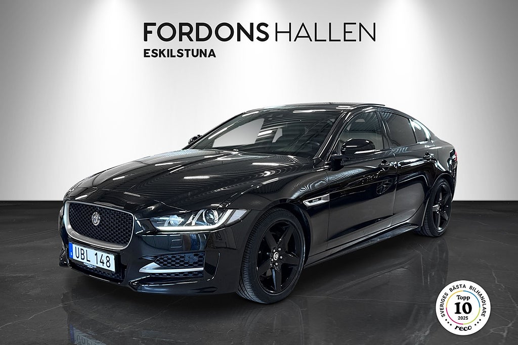 Jaguar XE 20d R-Sport /Pano /Värmare /Meridian /Keyless /180hk