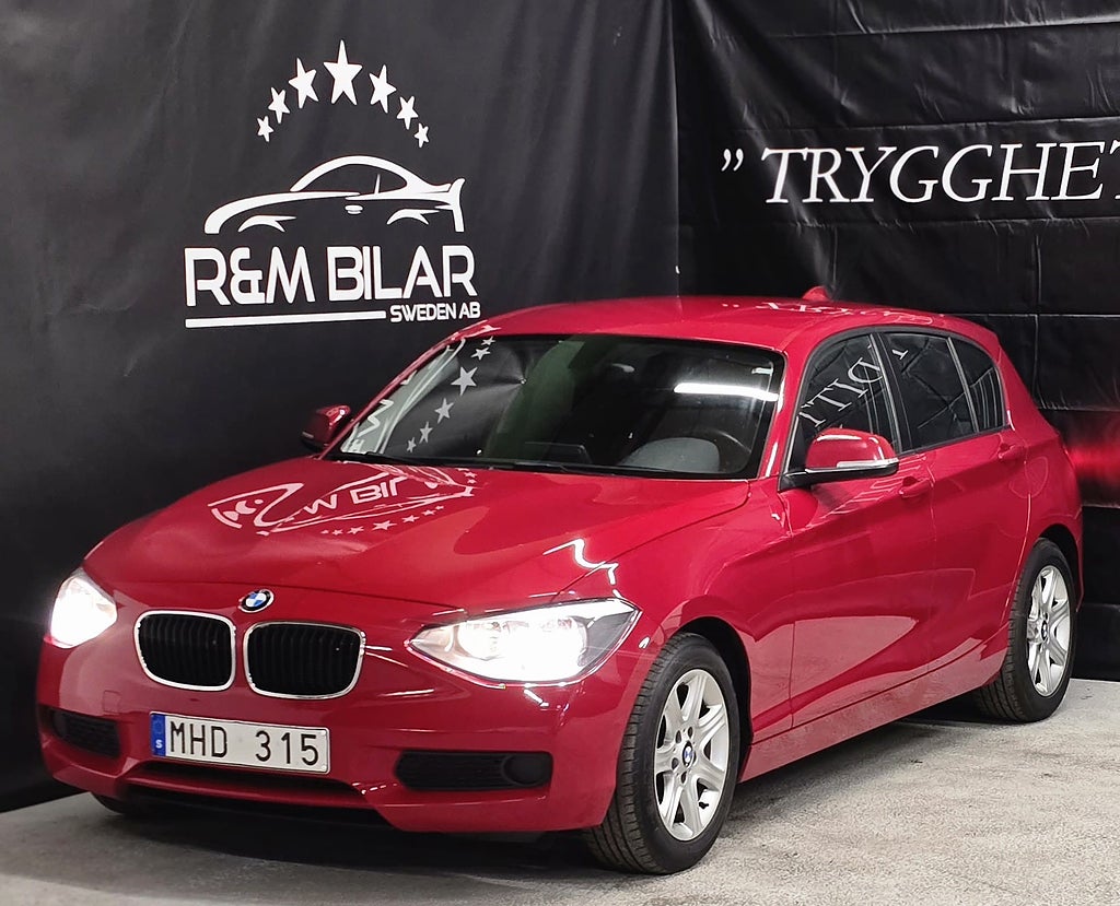 BMW 116 d, P-sens, 116HK, Snål, S&V-Däck, Ny Serv/Bes!!!