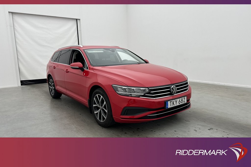 Volkswagen Passat 1.5 150hk Cockpit Värmare Kamera Navi Drag