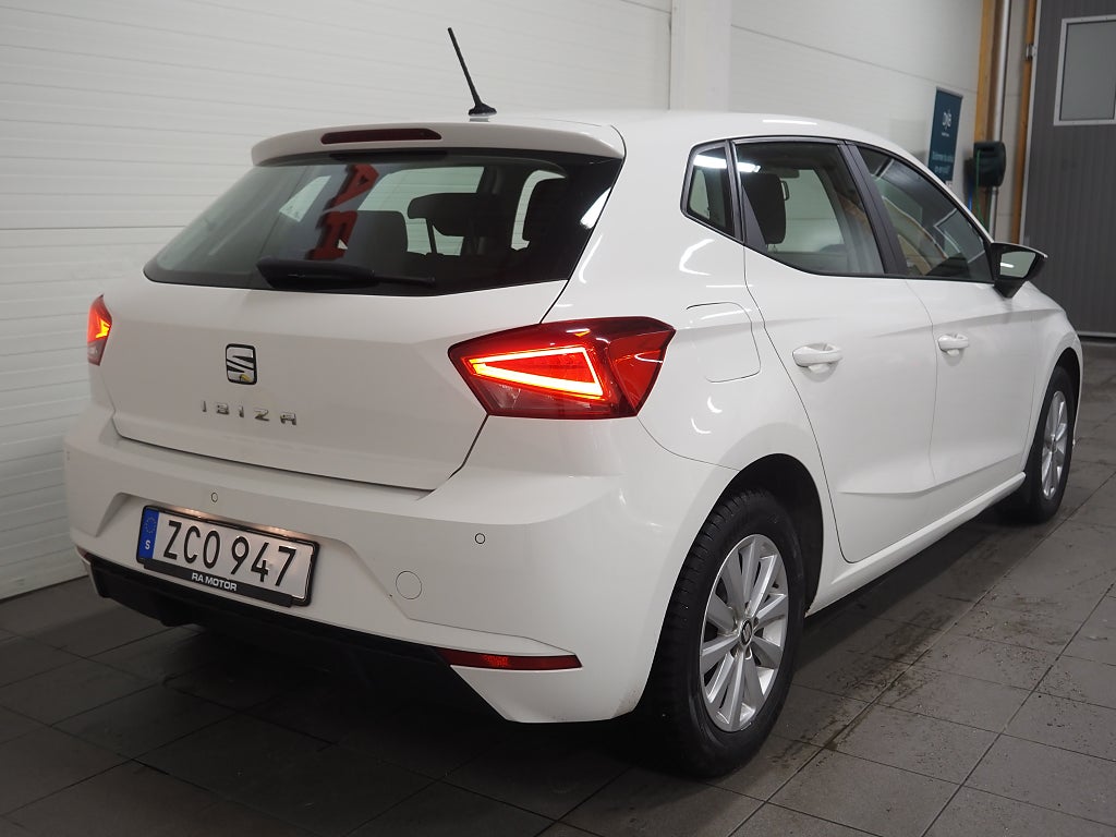 Seat Ibiza 1.0 MPI 75hk Style P-Sensorer Komfortpaket 2018