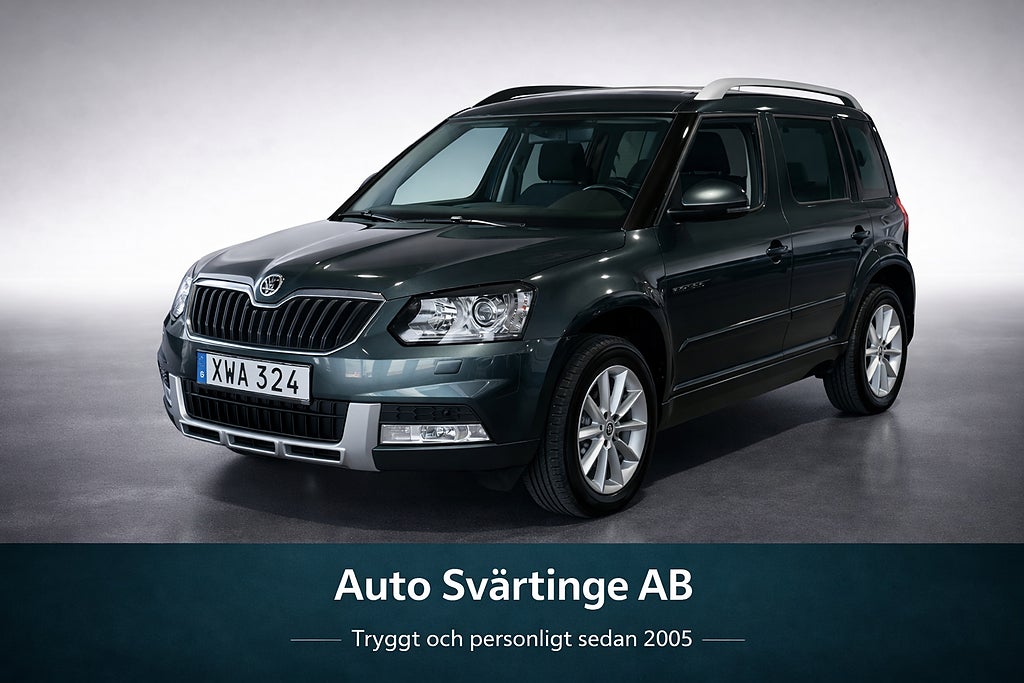 Skoda Yeti 1.8 TSI 160hk 4x4 Businessline Euro 5 (Navi, Drag, PDC)