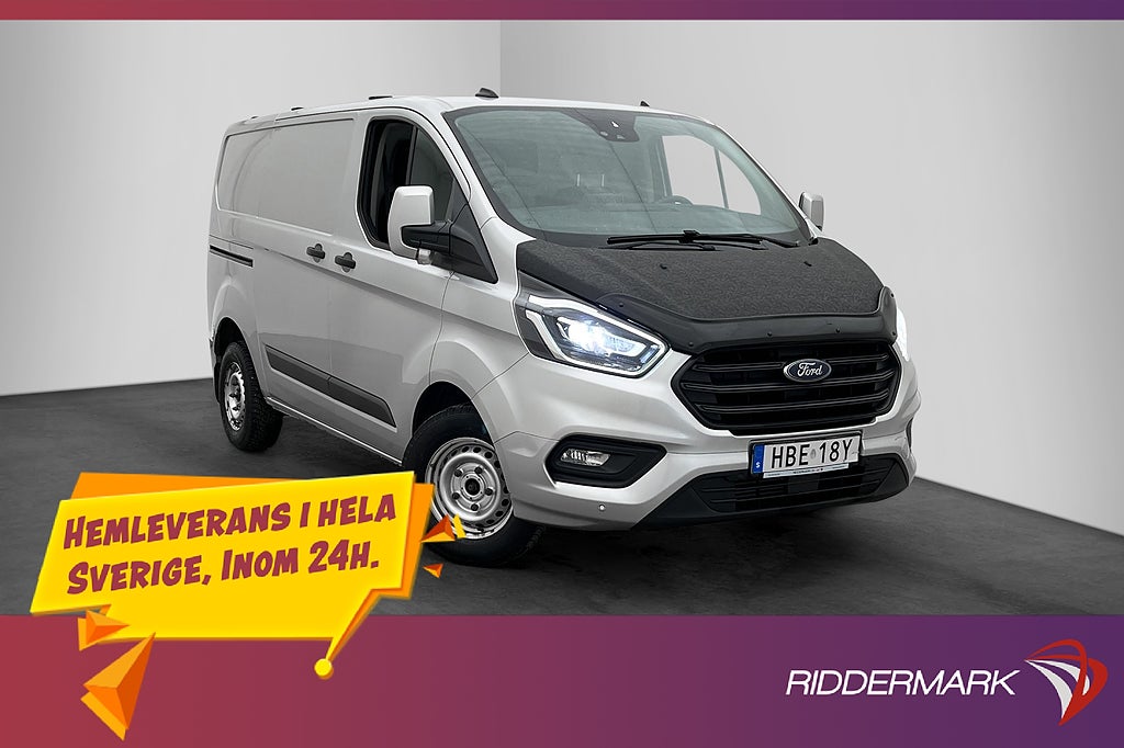 Ford transit-custom 2.0 Värmare Dragkrok 3-Sit B-Kamera Moms