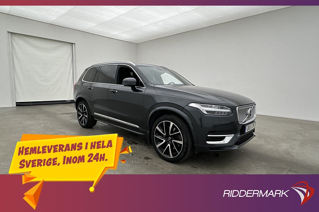 Volvo XC90 Recharge T8 AWD Inscription Pano B&W Drag Luftfjä