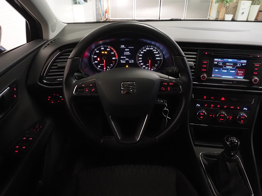 Seat Leon 1.2 TSI 110hk Style Teknikpaket P-Sensorer 2015