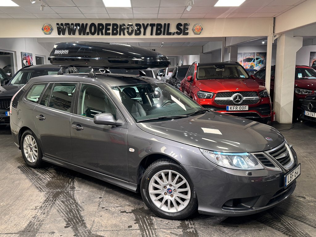 Saab 9-3 SportCombi 1.8t BioPower Linear En ägare! M-värmare