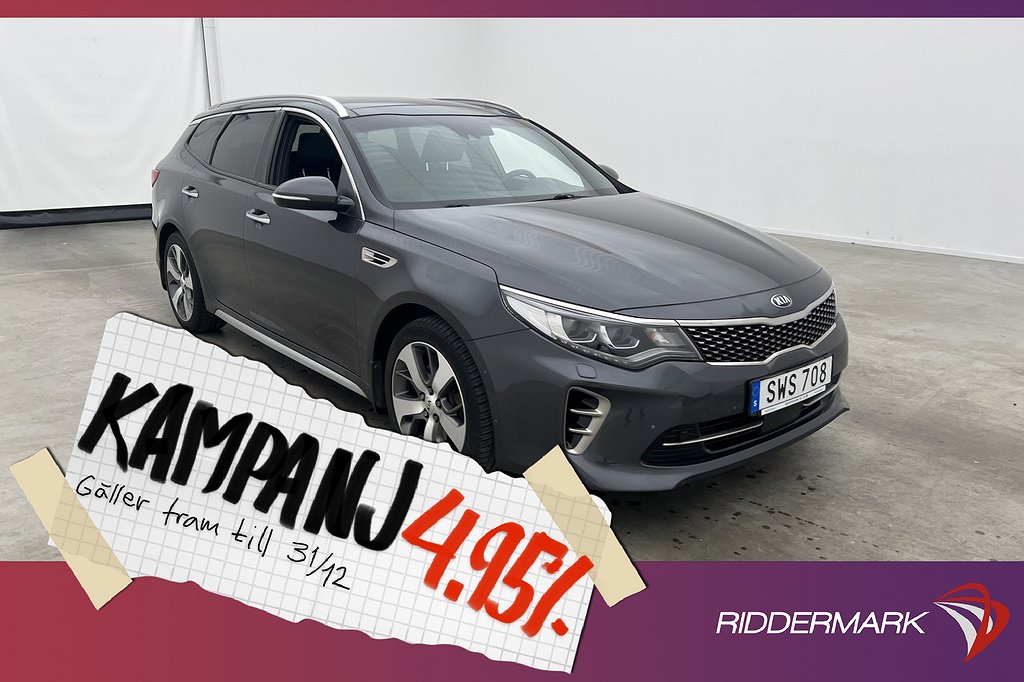 Kia Optima Sport Wagon 141hk GT-Line Pano H/K Ka 4,95% Ränta