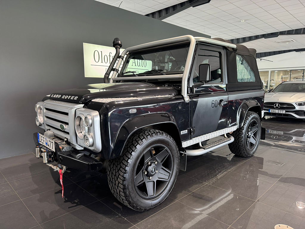 Land Rover Defender 90 Pick Up 2.4 TD4 4×4 Soft Top Winsch - bild 8