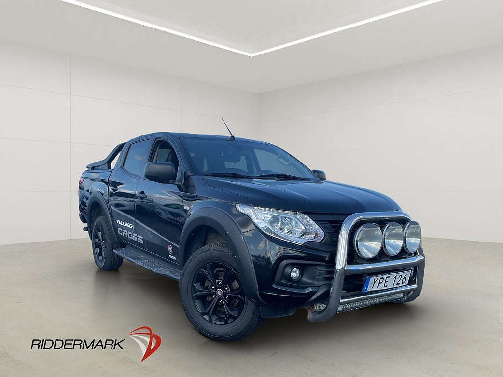 Fiat Fullback Cross 4x4 181hk Värmare Drag Diff Skinn Moms