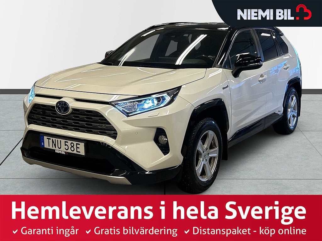 Toyota RAV4 Hybrid AWD SoV-Hjul/Drag/MoK-Värm/Kamera/JBL-Ljud/222HK