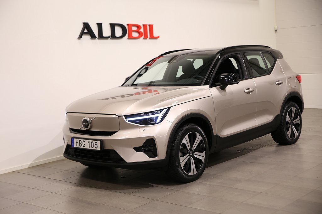 Volvo XC40 Recharge Twin motor AWD 408hk Ultimate / 360° / Pano / HK