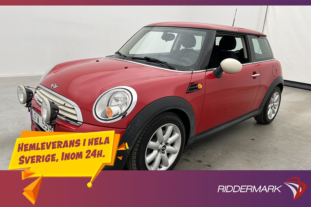 MINI One 75hk Motorvärmare Låg-Skatt 0.51l/mil