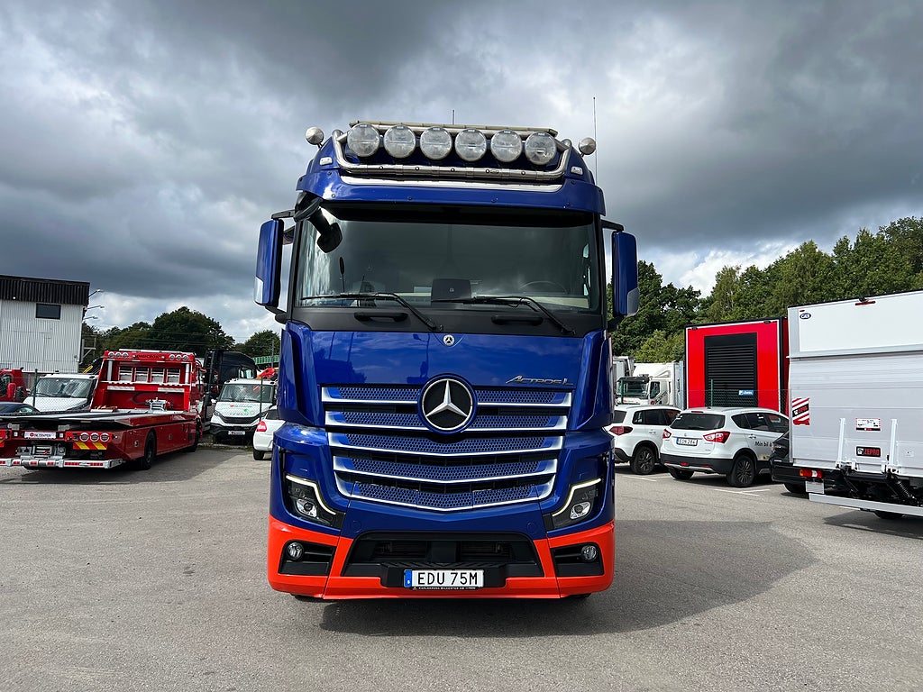 Mercedes-Benz Actros 3353 LS 6x4 Dragbil, Hydraulik, Euro 6