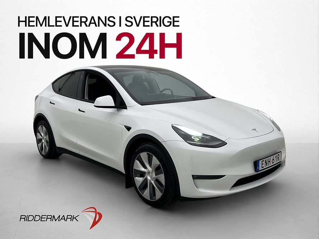 Tesla Model Y Long Range AWD 514hk Drag Autopilot Pano MOMS