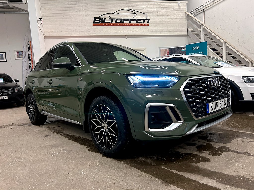 Audi Q5 Sportback 40 TDI Quattro 204hk S Line / Cockpit 