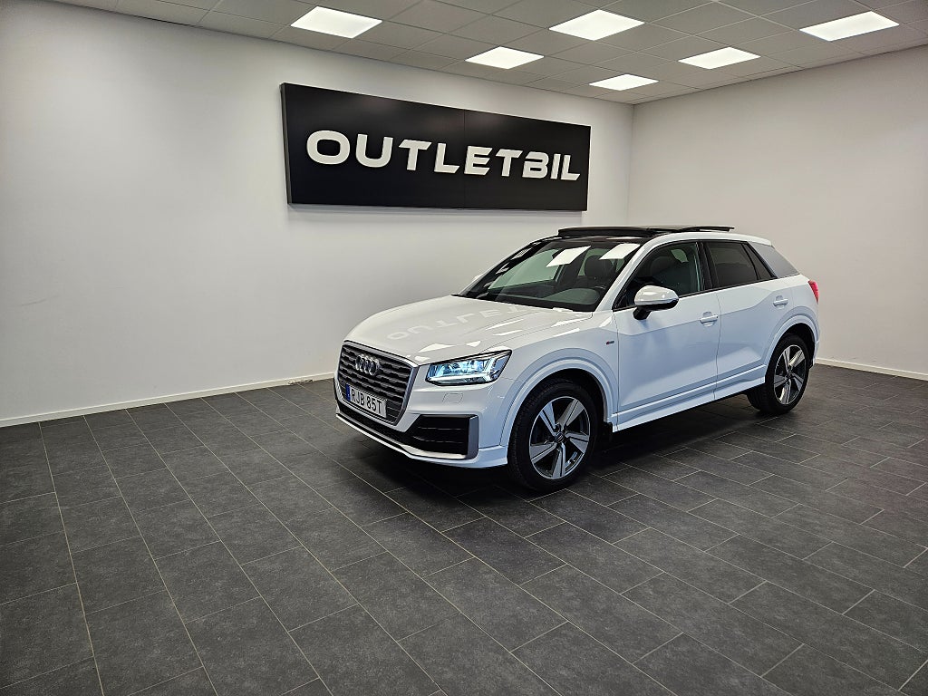 Audi Q2 S Line 35 TFSI 150hk S Tronic Proline Panorama PDC LED