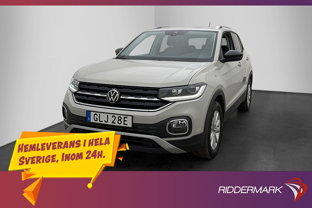 Volkswagen T-CROSS 1.0 TSI 110hk GT Adaptiv-Fart Döda-Vinkel