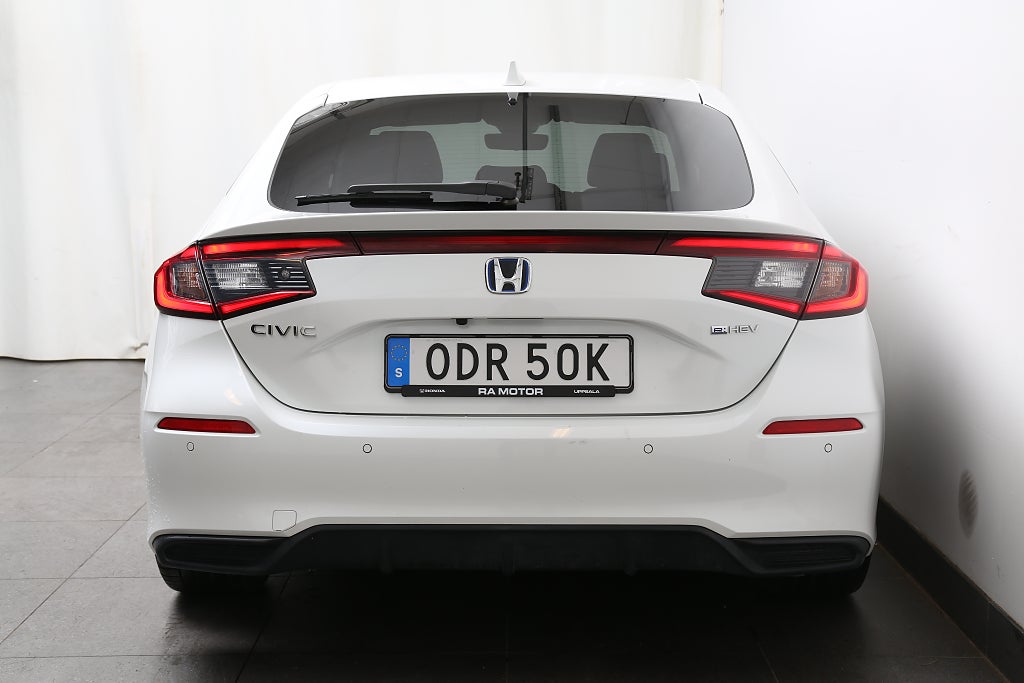 Honda Civic e:HEV Hybrid 184hk e-CVT Sport Motorv Serviceavtal 2023
