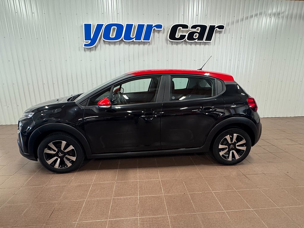 Citroën C3 1.2 PureTech 82|Euro 6|Apple Car Play|Låg skatt 360:-|