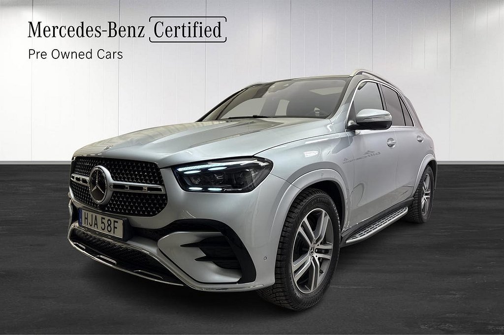 Mercedes-Benz GLE 350 de 4MATIC AMG/Moms/Burmester/Pano/Drag/S&V-Hjul