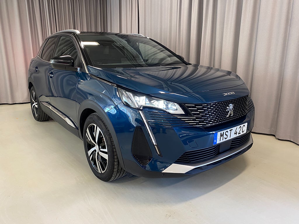 Peugeot 3008 GT Hybrid4 300hk Automat. Navi, Drag