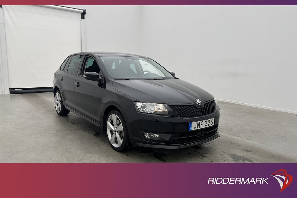 Skoda Rapid Spaceback 1.2 110hk Monte Carlo Pano Sensorer