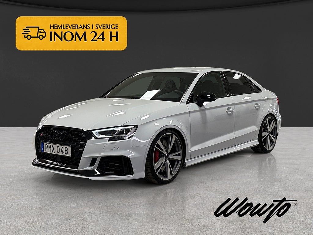 Audi RS3 Sedan 400HK /Milltek /Cockpit /B&O /Sv-Såld
