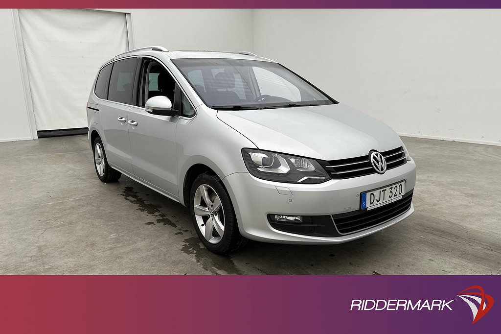 Volkswagen Sharan TDI 4M 140hk Premium 7-Sits Pano Eldörrar