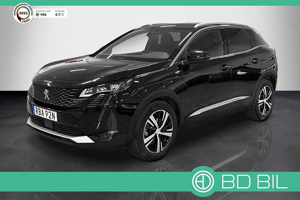 Peugeot 3008 1.2 PureTechc 130 EAT GT-LINE BACKKAMERA MOMS