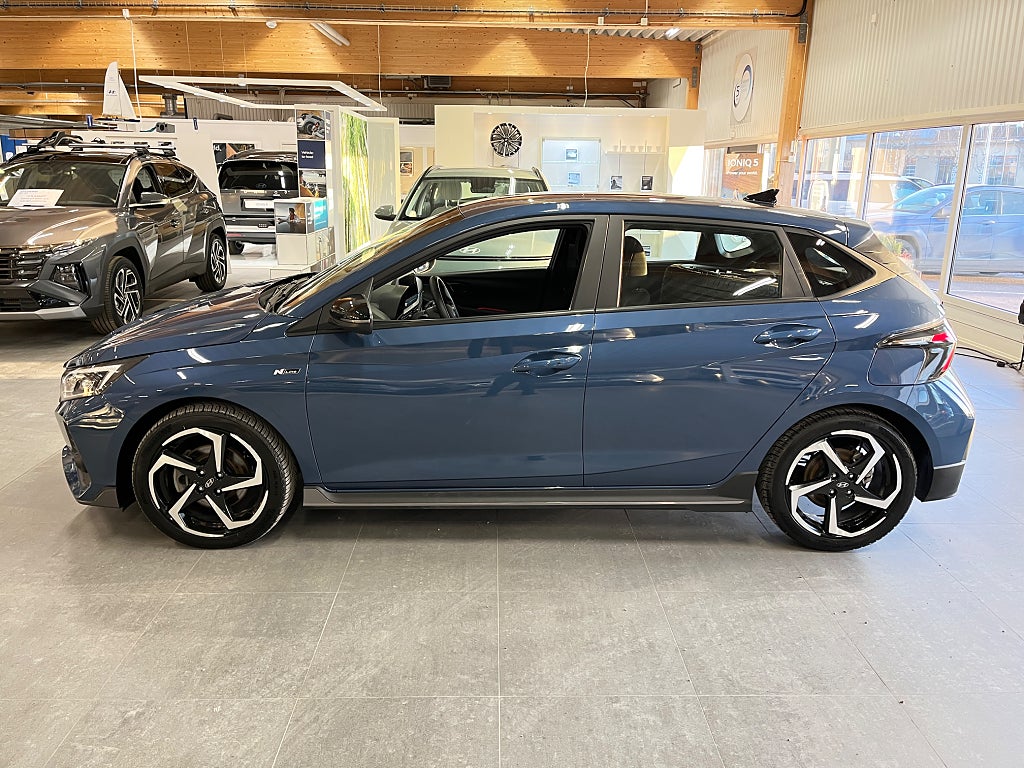 Hyundai i20 1.0T 100hk DCT AUT N-Line / S+V-hjul/ Kamera/ Rattvärme