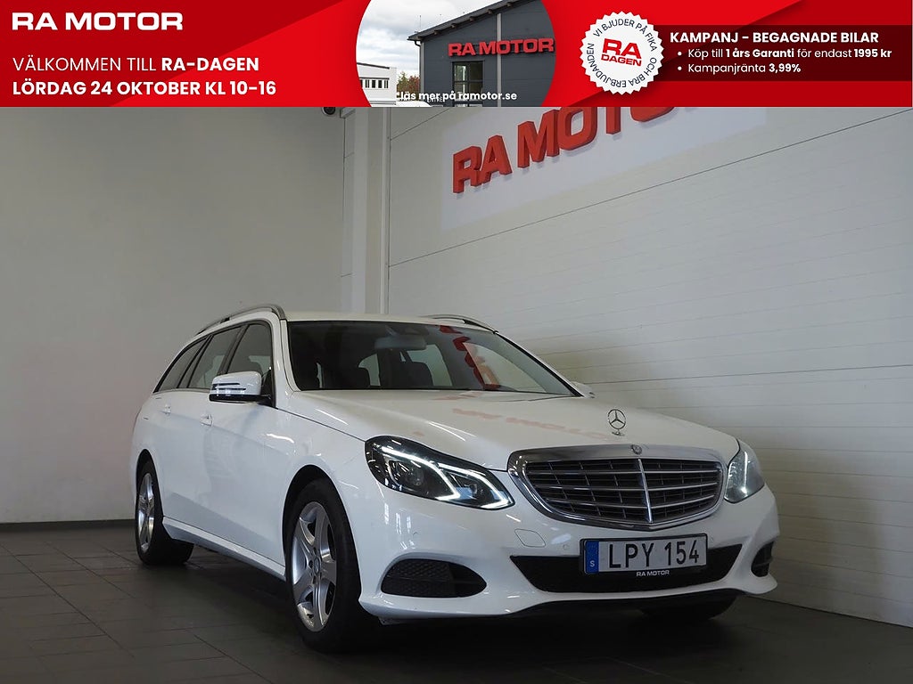 Mercedes-Benz E220 220 T CDI BlueTEC 9G-Tronic 170hk Dragkrok Låga mil