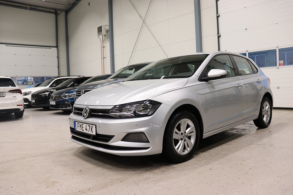 Volkswagen Polo 1.0 TSI Base P-Sensorer M-Värm 95hk