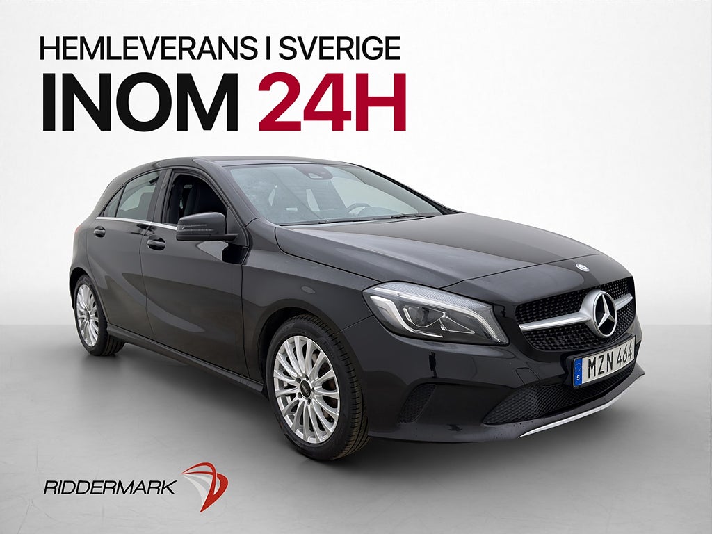 Mercedes-Benz A 180 122hk Urban Line Farthållare Halvskinn