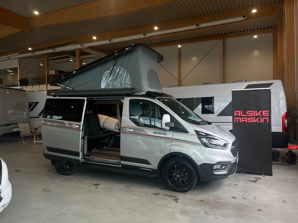 Dethleffs Globevan / B-körkort / Dragkrok / Pop-Up / Plåtis - Dethleffs