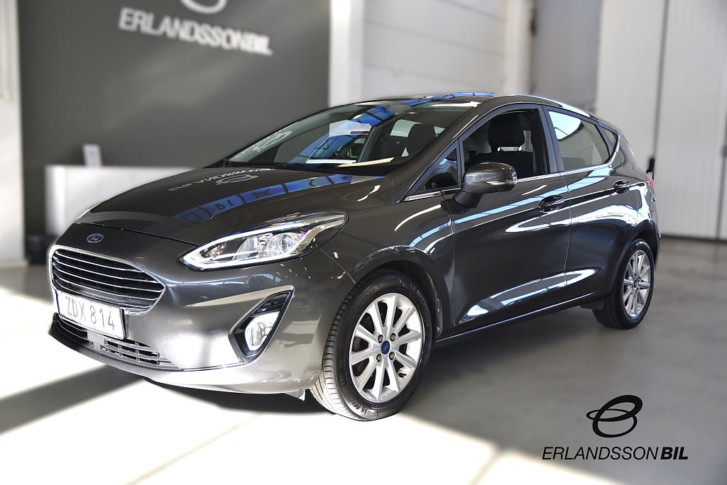 Ford Fiesta 5-dörrar 1.0 EcoBoost Titanium P-SENSORER CARPLAY
