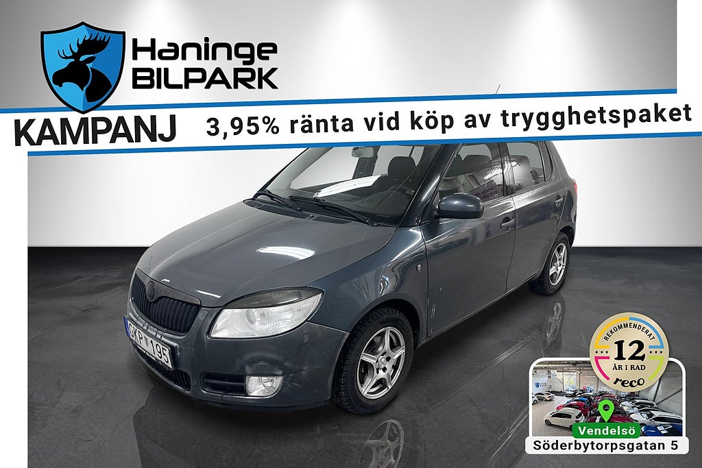 Skoda Fabia 1.6 SUPERDEAL 3.95% KAMKEDJA / AUX 