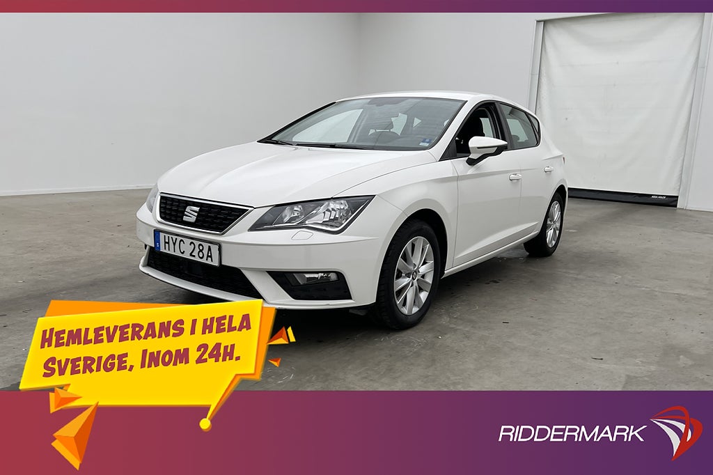 Seat Leon 1.5 TGI 130hk Style Kamera Bluetooth Farthållare