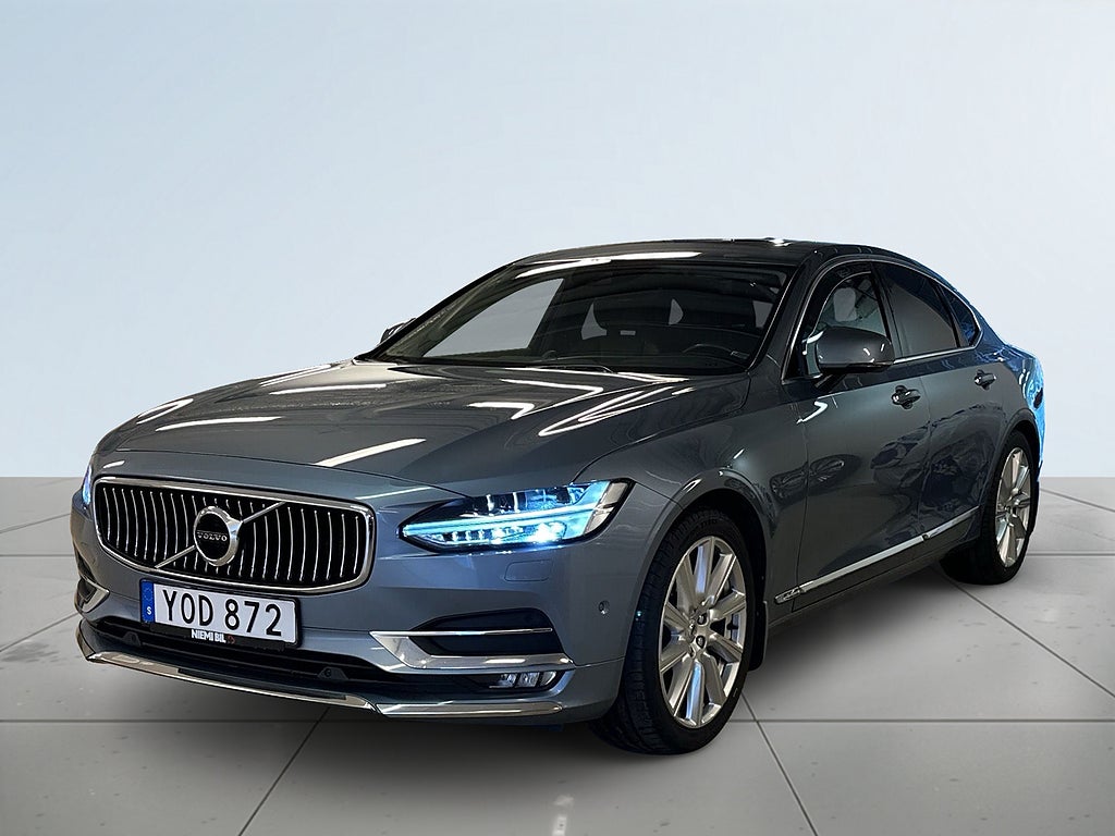 Volvo S90 T5 Polestar Inscription Drag Pvärm B&W Pano Kamera SoV