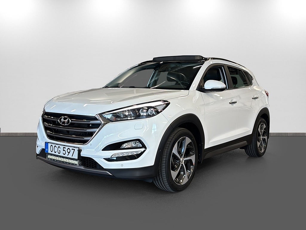 Hyundai Tucson 2.0 CRDi 4WD Premium Panorama Dragkrok Navi 
