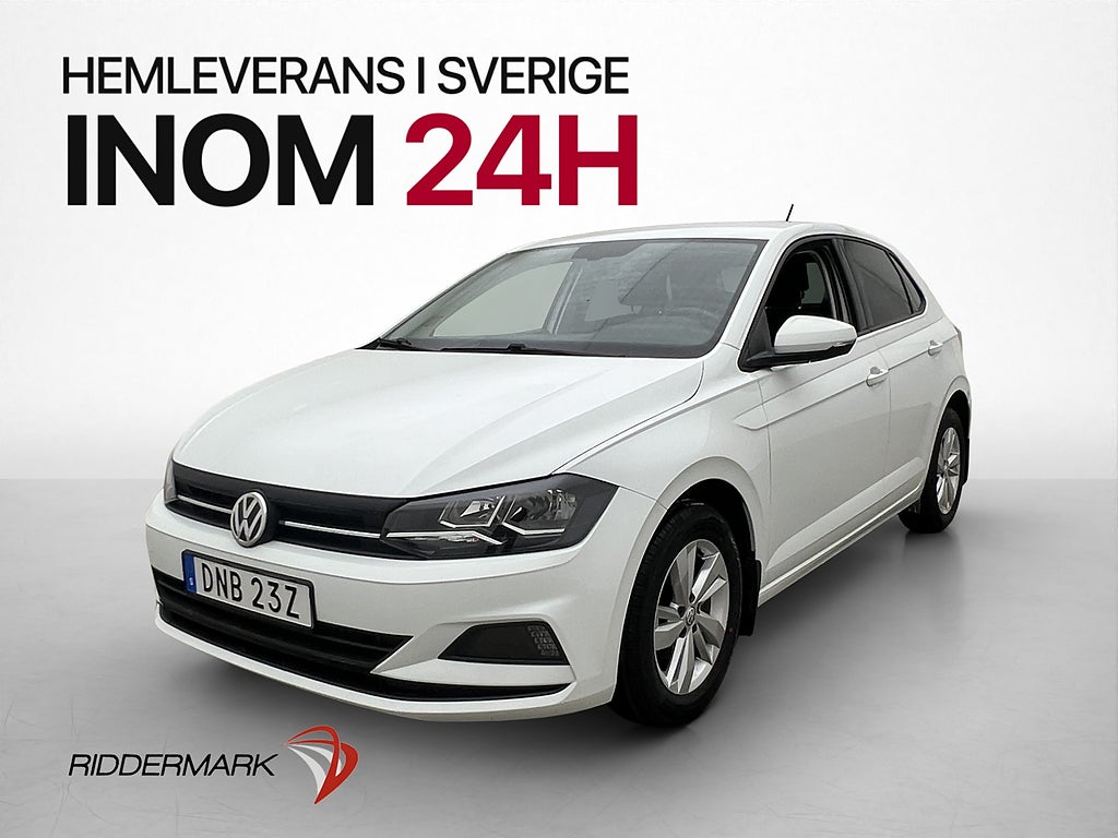 Volkswagen Polo 1.0 TSI Carplay 360kr Årsskatt 0,48l/mil