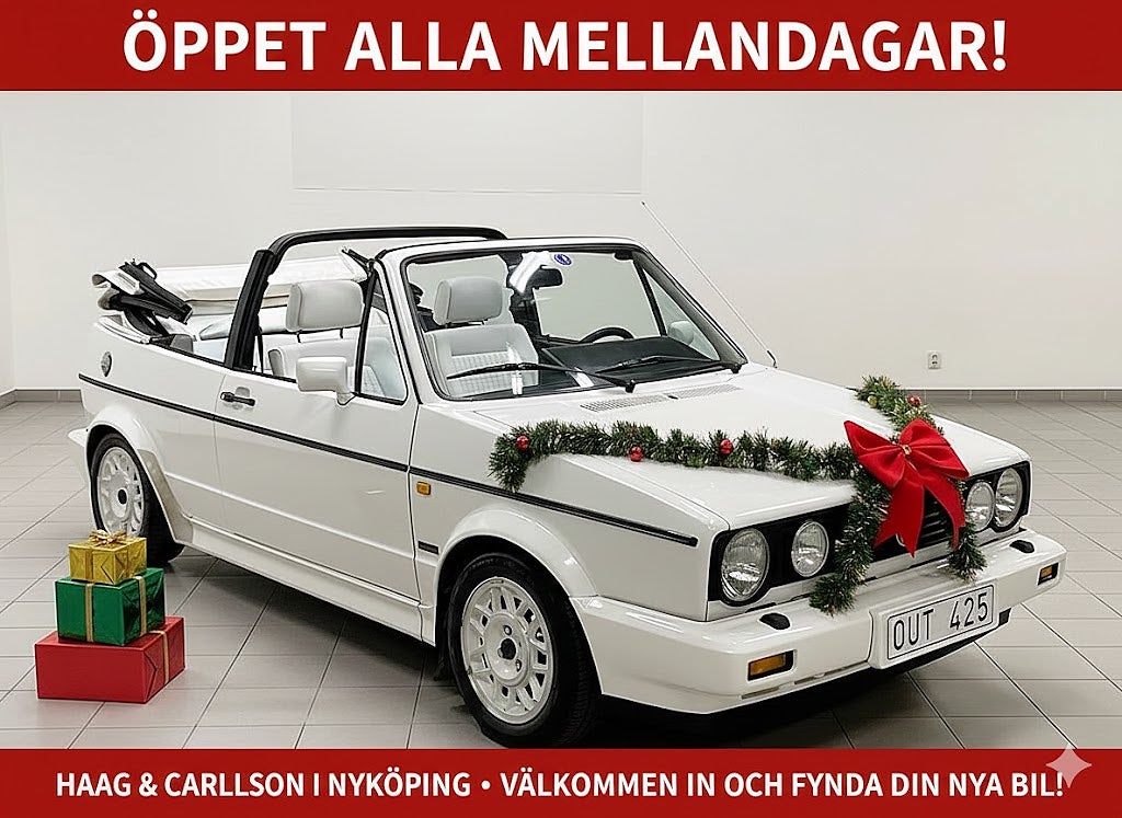 Volkswagen Golf Cabriolet 1.8 95hk i orginalskick