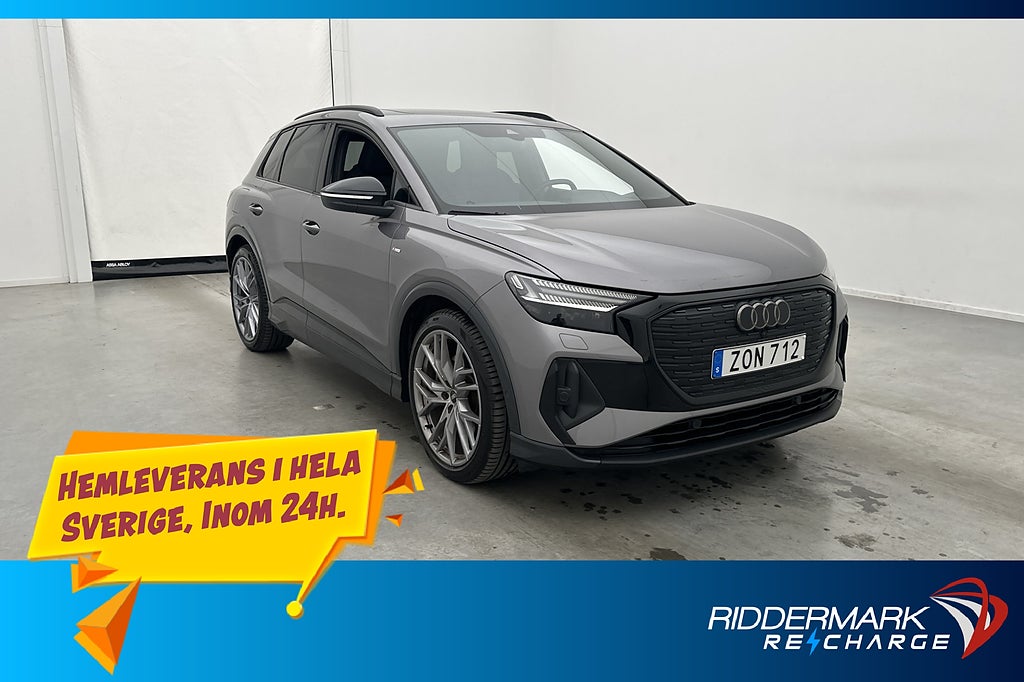 Audi Q4 50 e-tron Q S-Line Pano SONOS Kamera Navi Drag MOMS