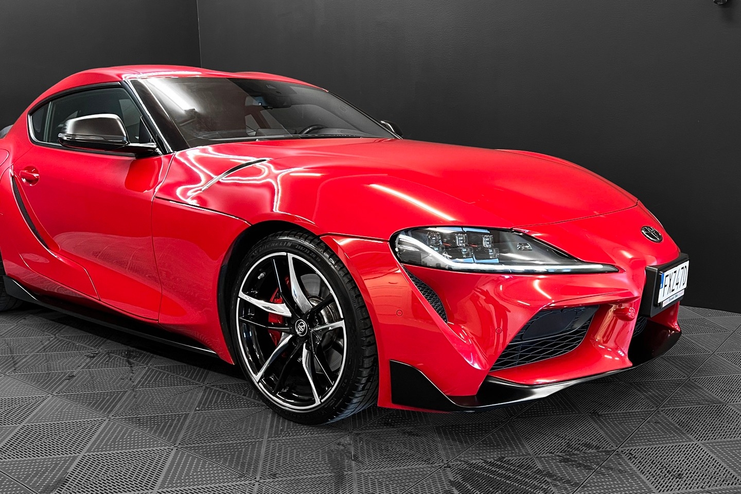 Toyota Supra GR Premium JBL Skinn Bak 2020, bild 2/49